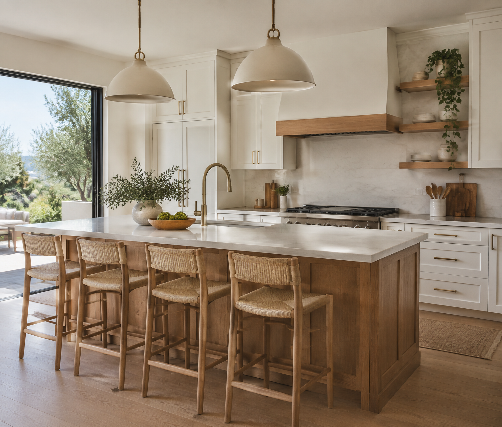 Kitchen, Bath & Garage